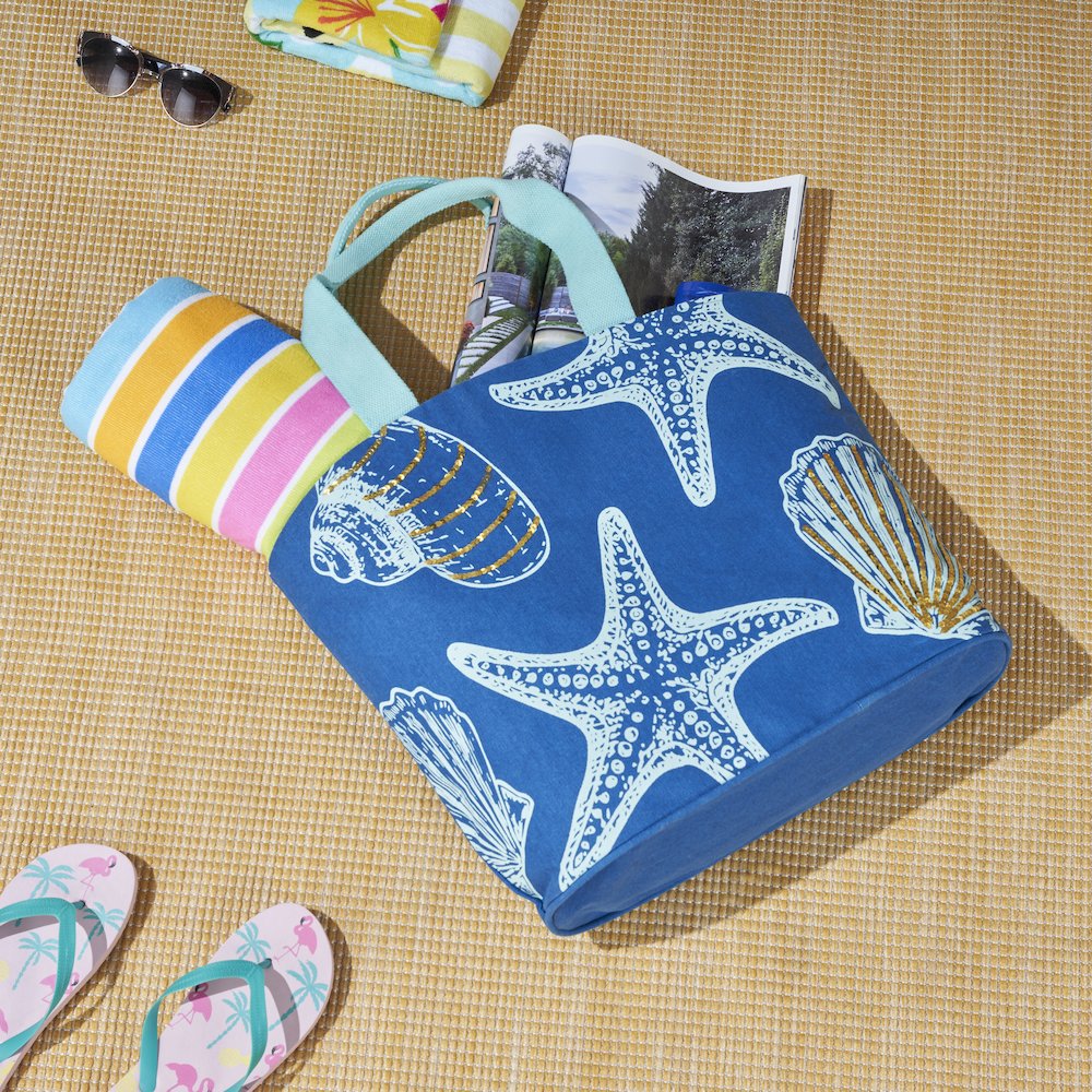 Handbags & Crossbody Sequin Sheashells, Blue. Picture 8