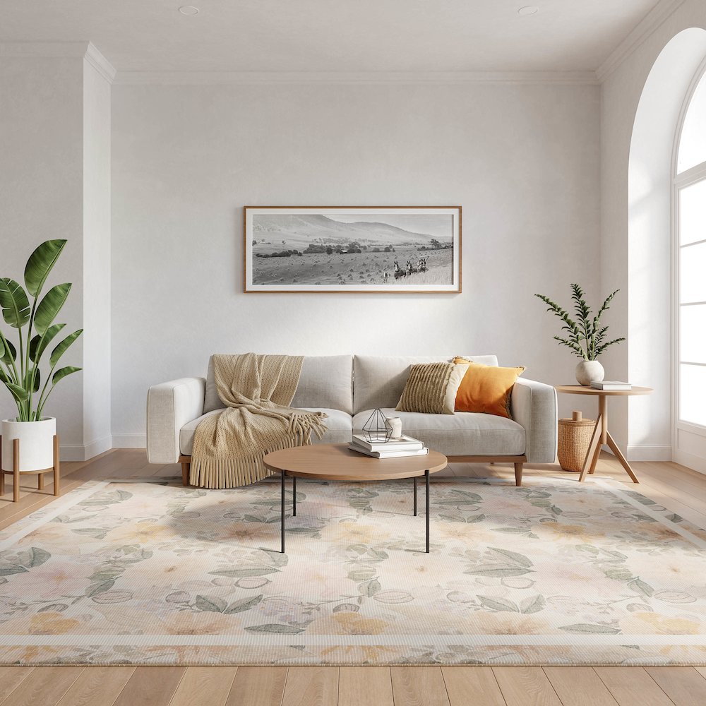 Nourison Home Botanical Washables Area Rug. Picture 2