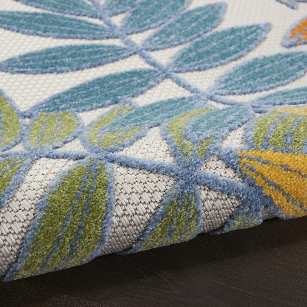 Tropical Runner Area Rug, 6' Runner. Picture 7