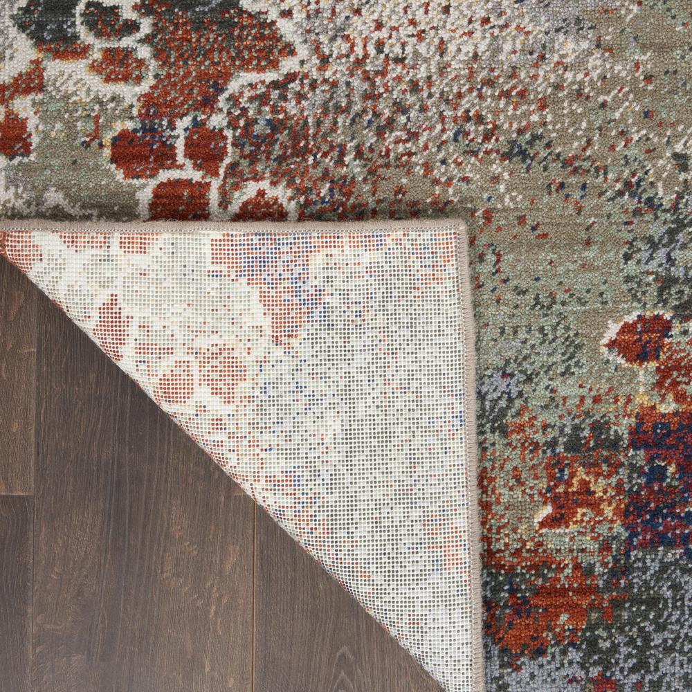 Artworks Area Rug, Seafoam/Brick, 8'6" x 11'6". Picture 3