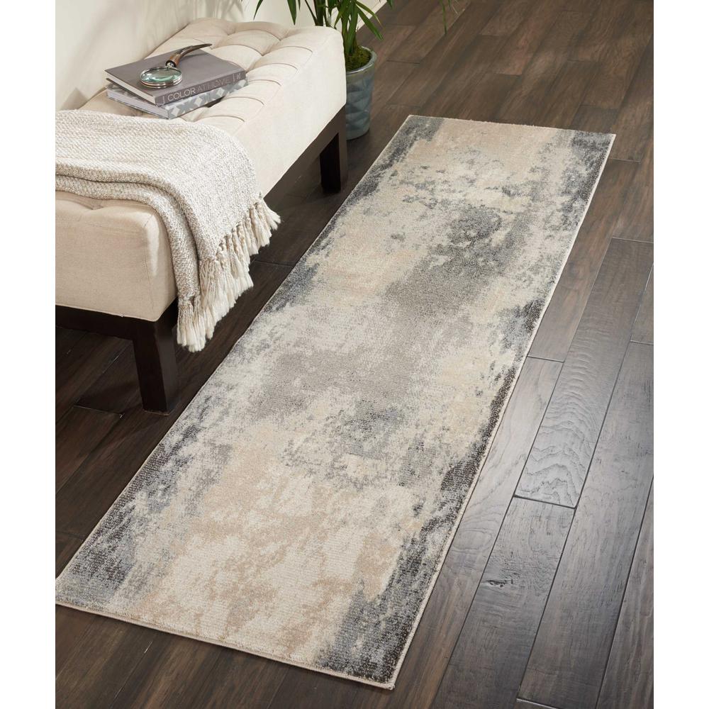 Modern Runner Area Rug, 8' Runner. Picture 2