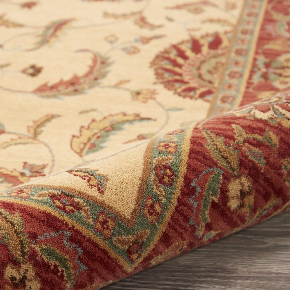Rectangle Traditional Machine Made Area Rug. Picture 7
