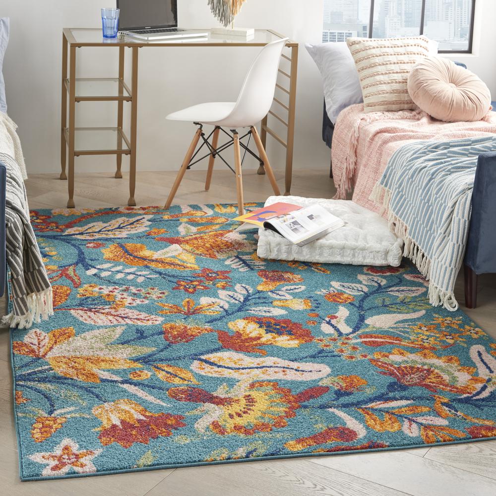 Bohemian Rectangle Area Rug, 5' x 7'. Picture 2