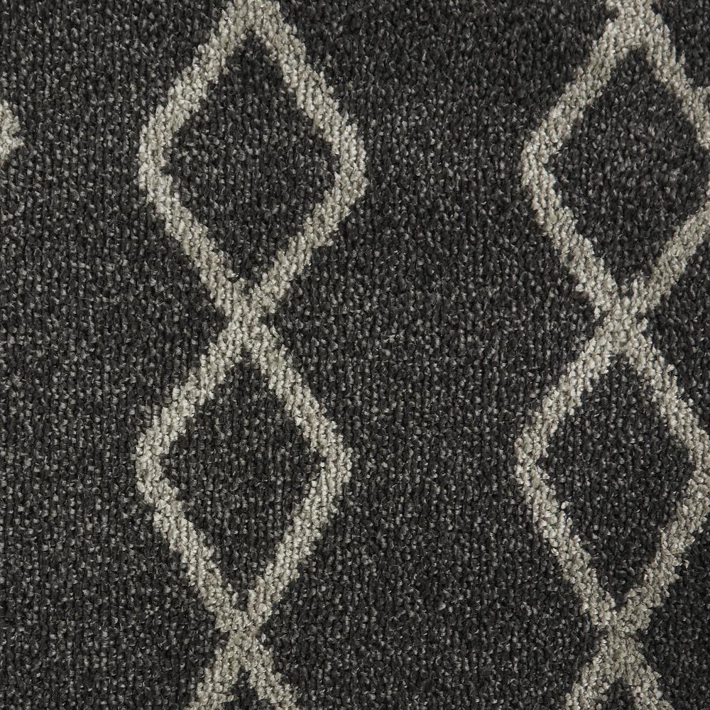 Nourison Home Geometric Shag Area Rug. Picture 7