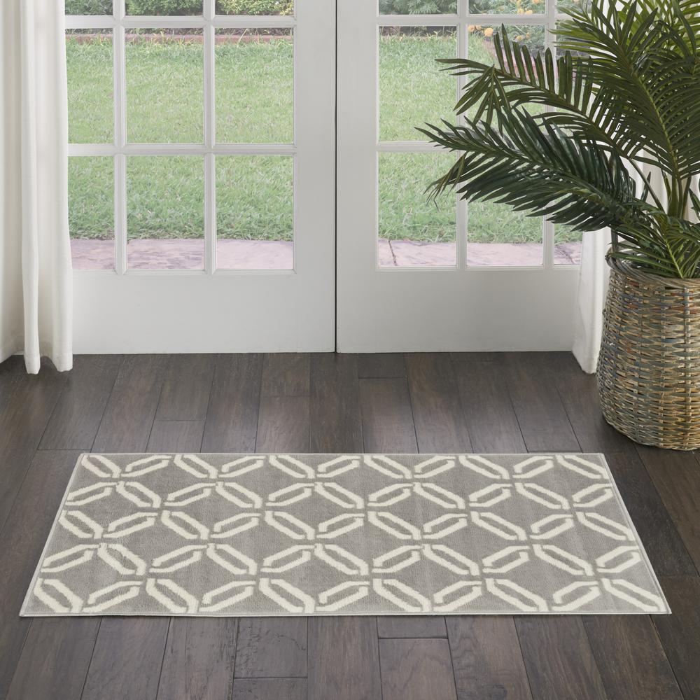 Contemporary Rectangle Area Rug, 2' x 4'. Picture 2