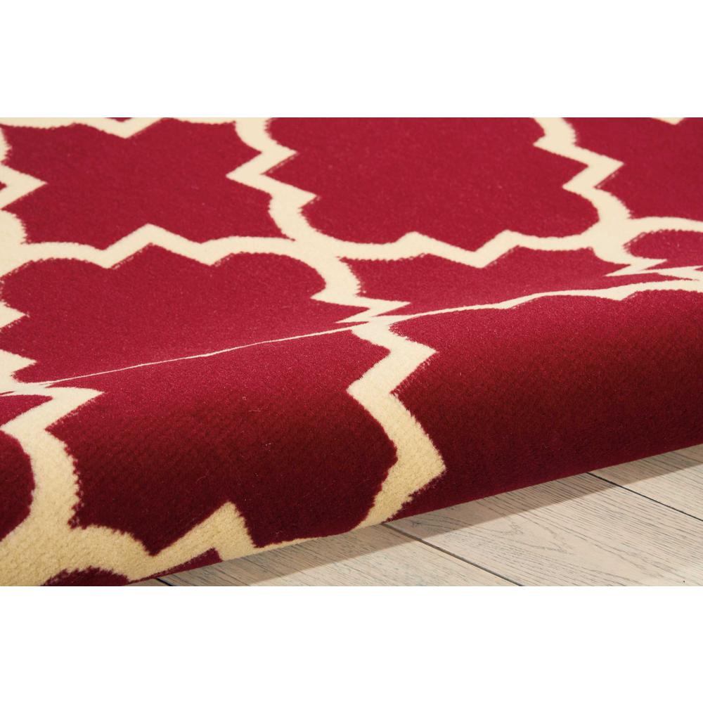 Grafix Area Rug, Red, 5'3" x 7'3". Picture 4
