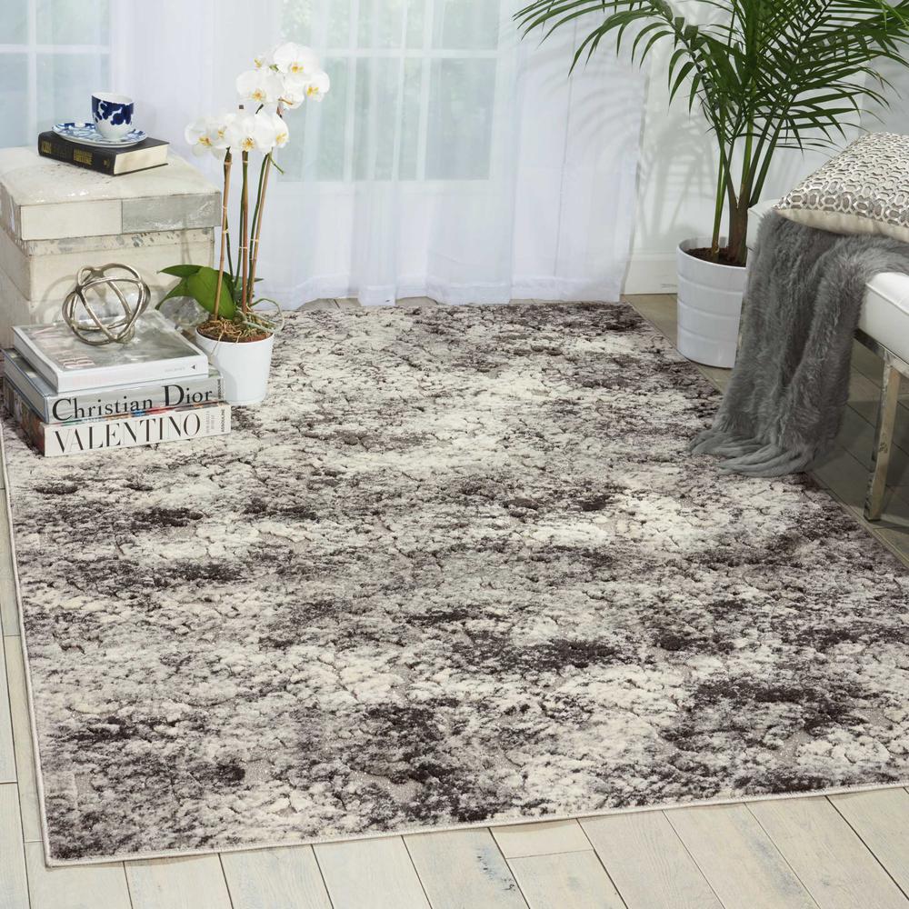 Gleam Area Rug, Ash, 5'3" x 7'3". Picture 2