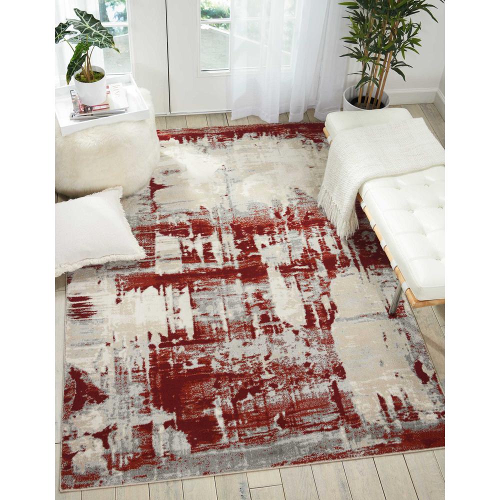 Modern Rectangle Area Rug, 5' x 7'. Picture 3
