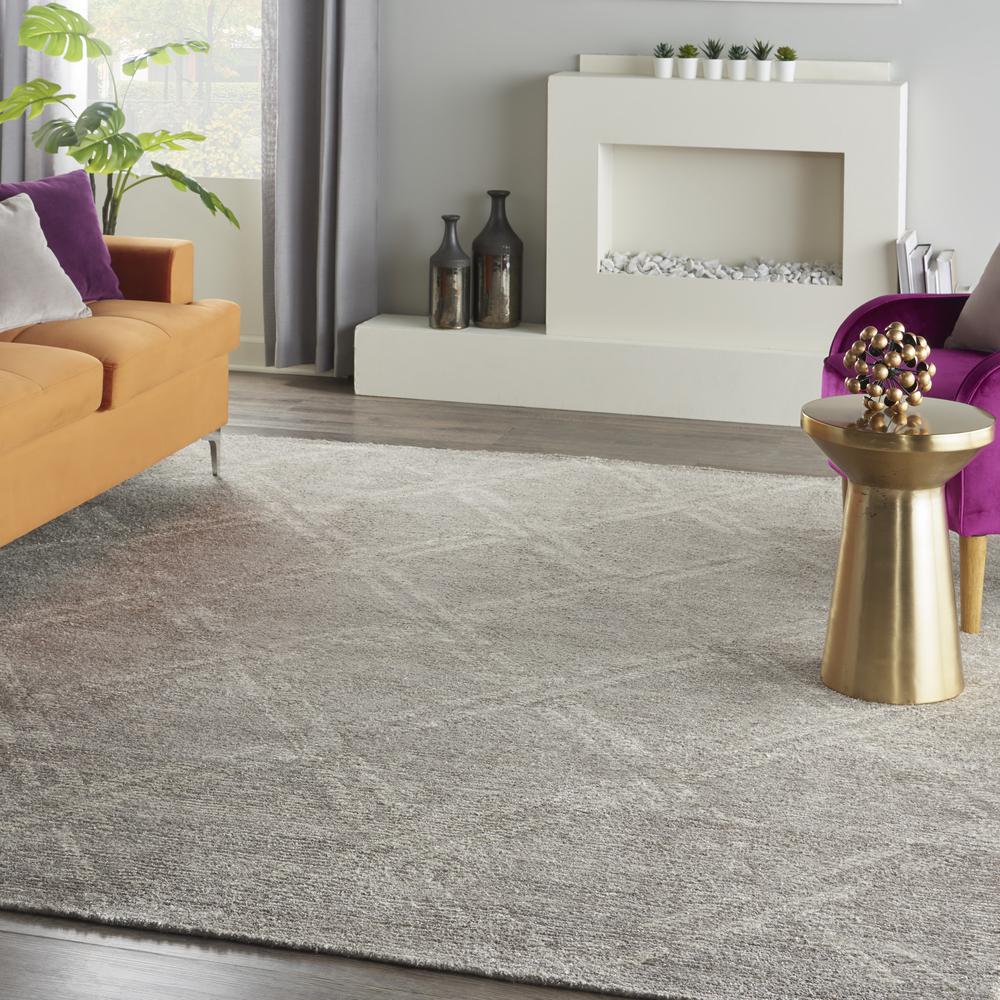 Nourison Venosa Area Rug, Grey/Ivory, , VSN01. Picture 2