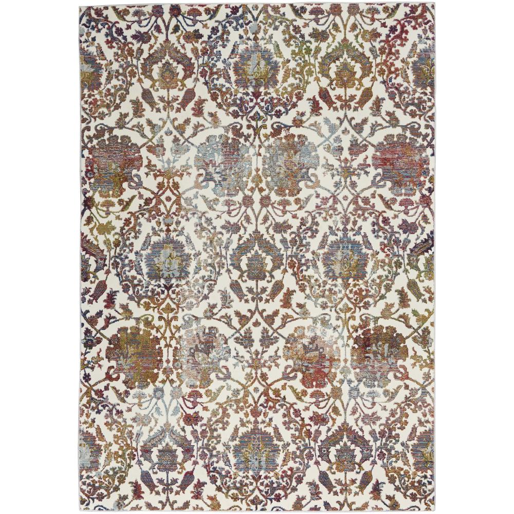 Vintage Rectangle Area Rug, 4' x 6'. Picture 1