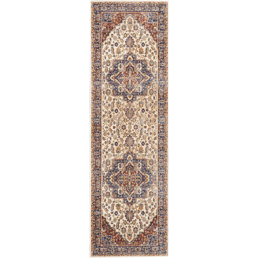 Reseda Area Rug, Cream, 2'3" x 7'6". Picture 1