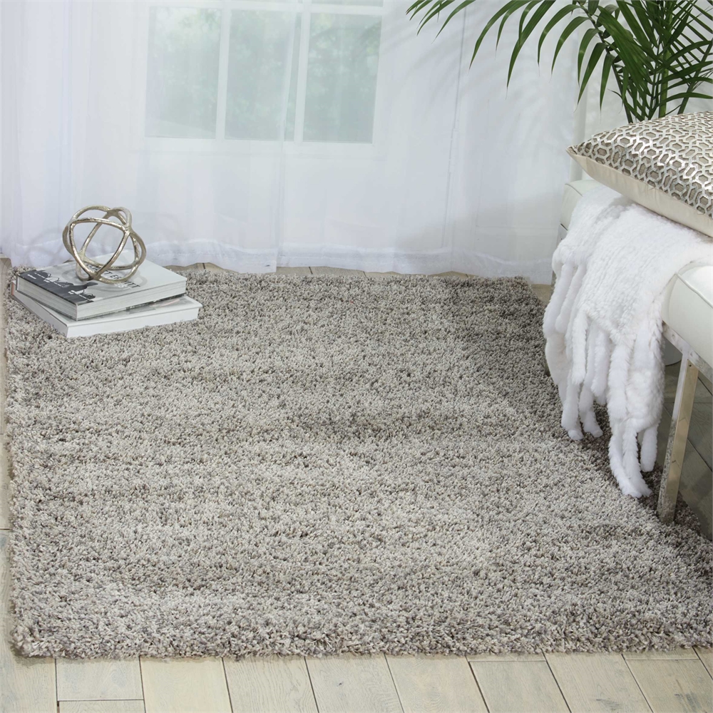 Amore Area Rug, Light Grey, 3'11" x 5'11". Picture 4