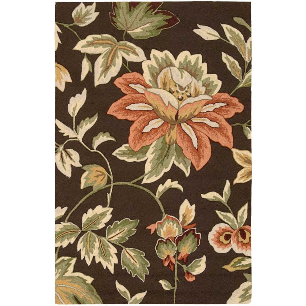 Contemporary Rectangle Area Rug, 4' x 6'. Picture 1