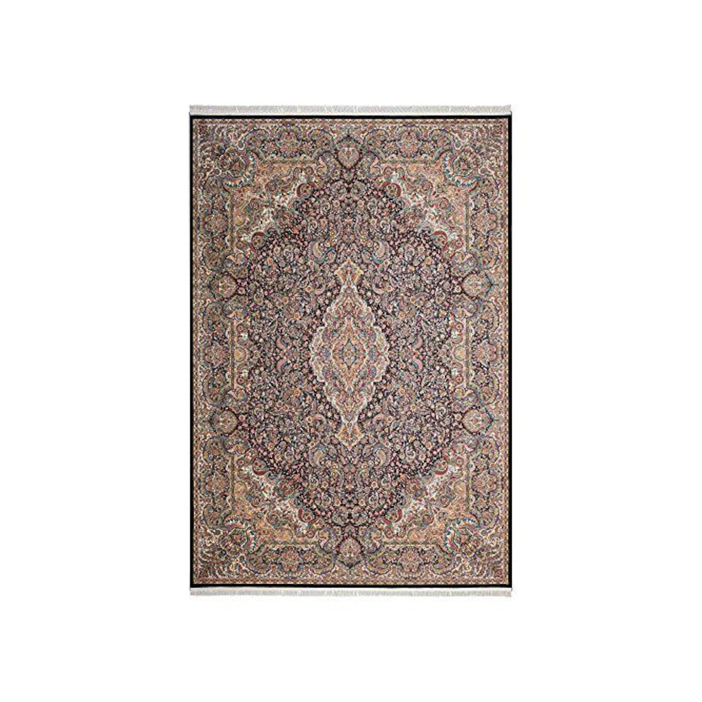 Persian Palace Navy Area Rug. Picture 1