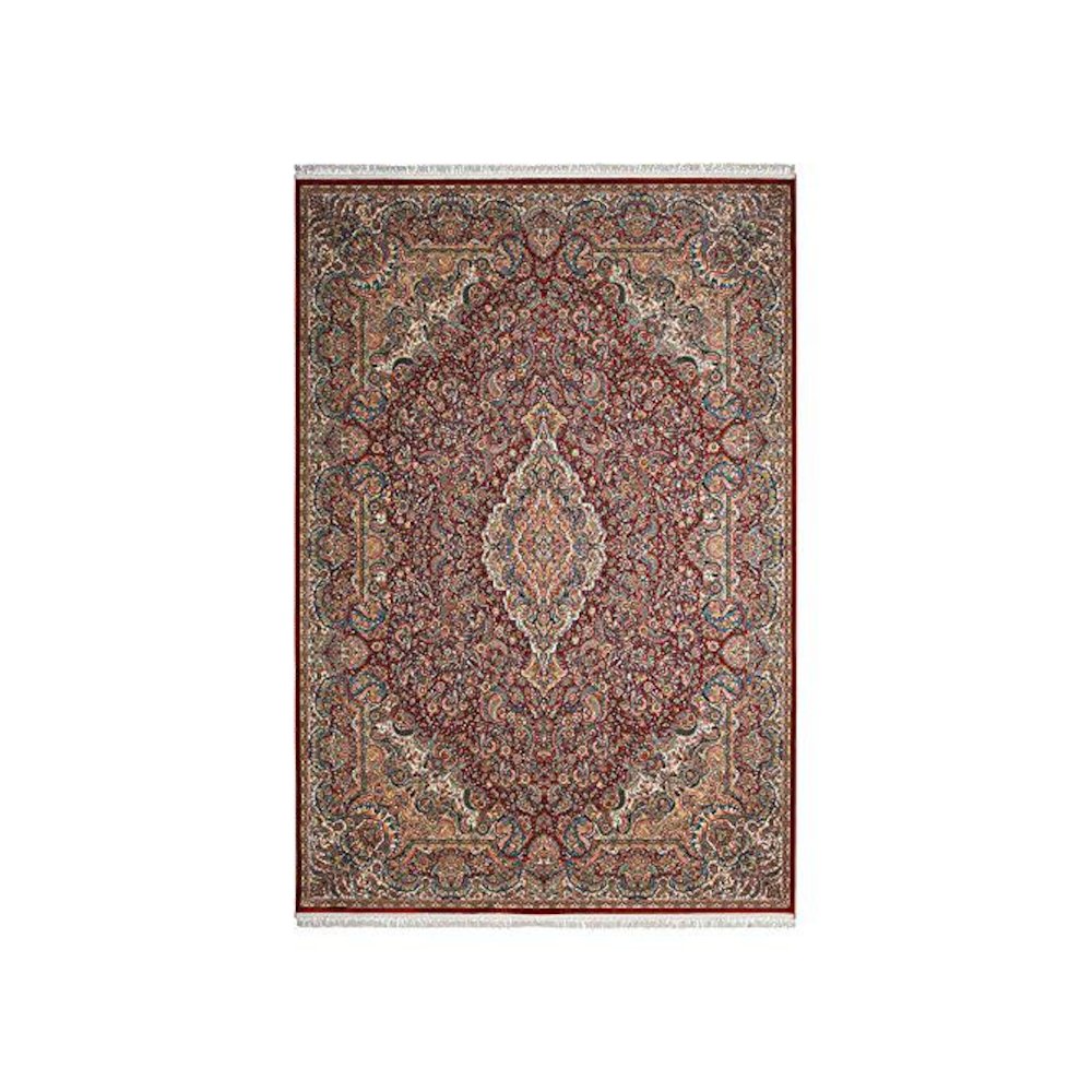 Persian Palace Terracotta Area Rug. Picture 1