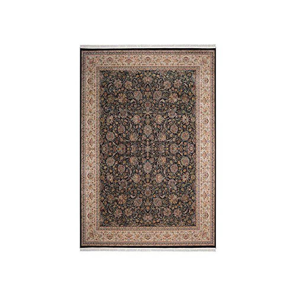 Persian Palace Navy Area Rug. Picture 1