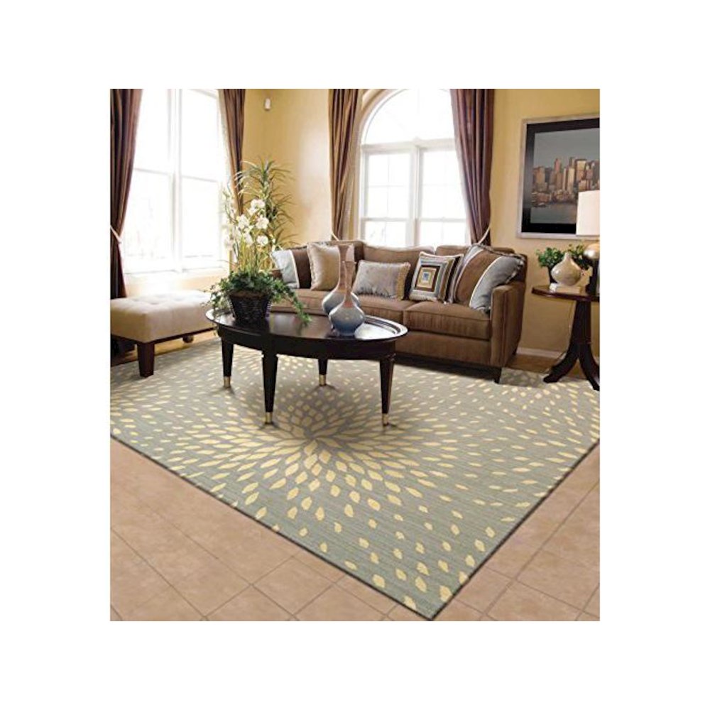 Nourison Capri Grey Area Rug. Picture 1