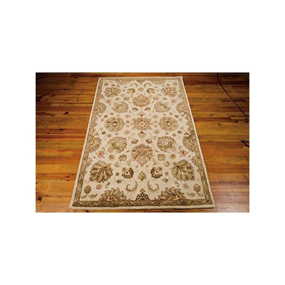 Jaipur Ivory Area Rug. Picture 1