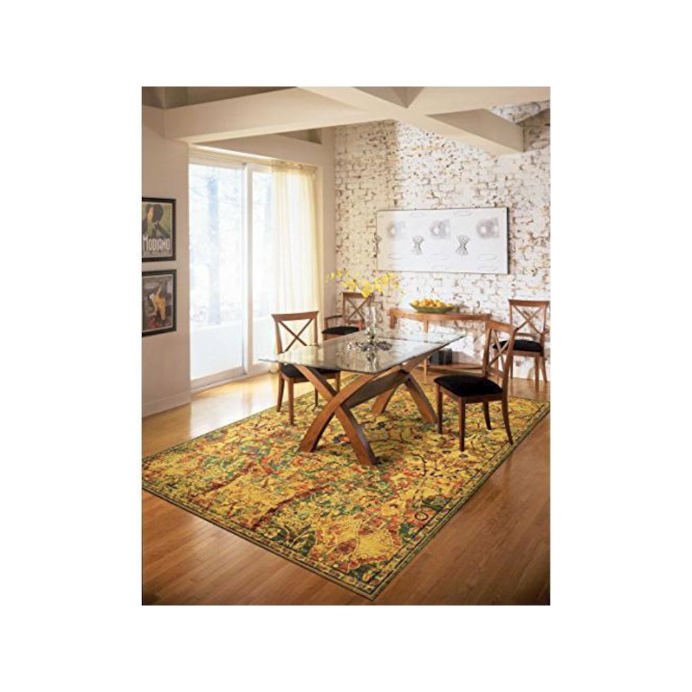 Timeless Olive Area Rug. Picture 1