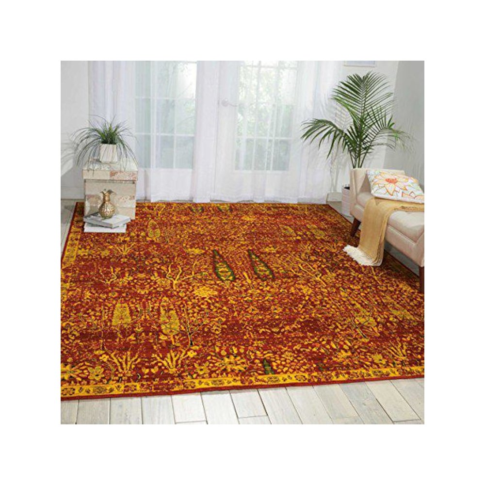 Timeless Scarlet Area Rug. Picture 1