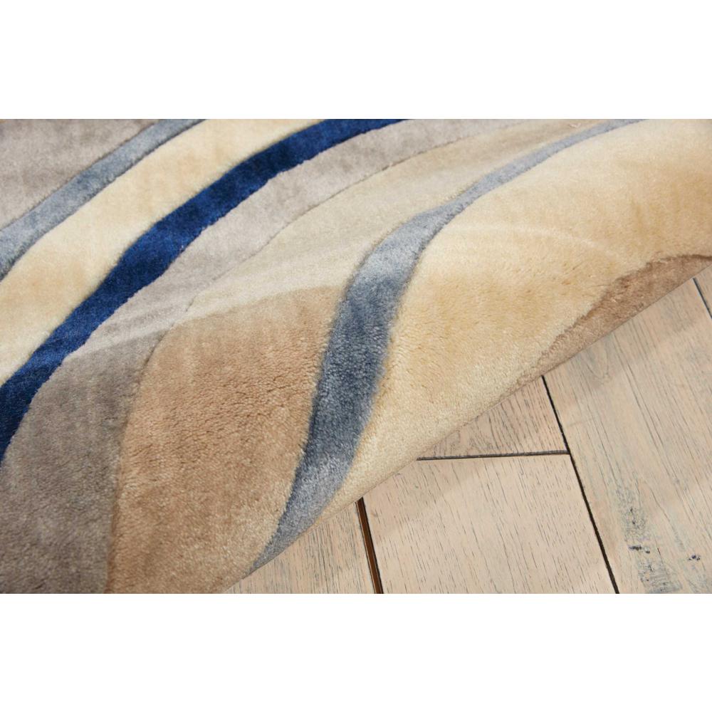 Nourison Somerset Ivory Blue Area Rug. Picture 3