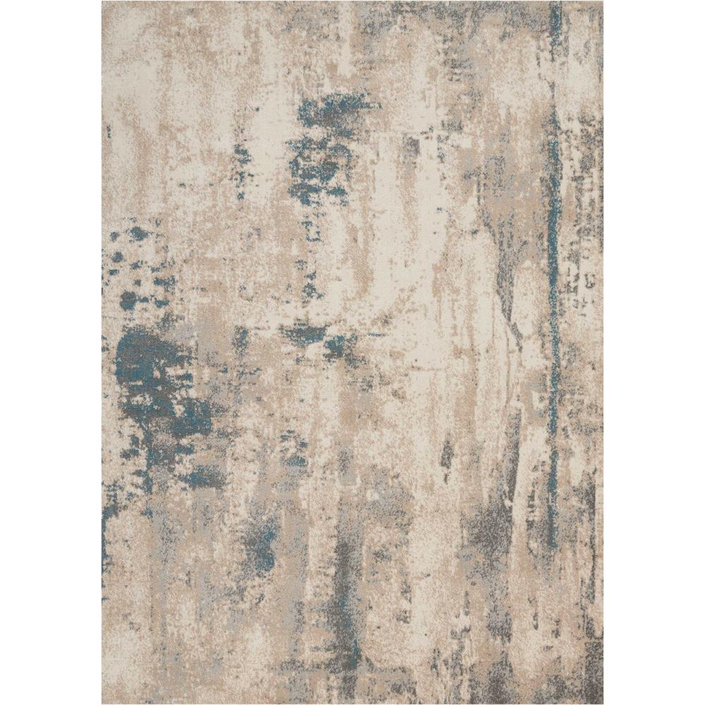 Modern Rectangle Area Rug, 4' x 6'. Picture 1