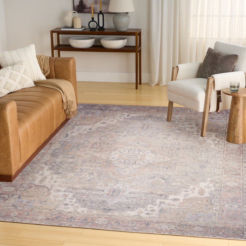 Nourison Home Vintage Washables Area Rug. Picture 5