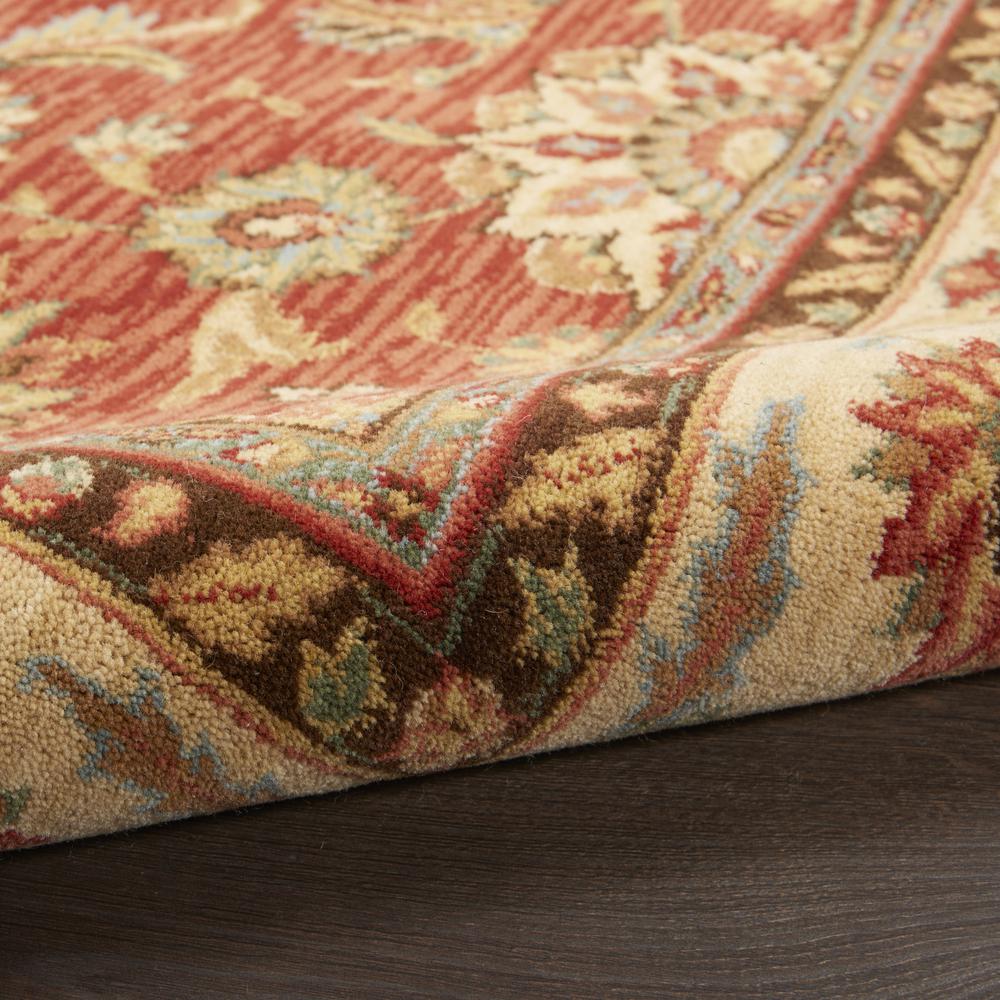 Rectangle Traditional Machine Made Area Rug. Picture 7