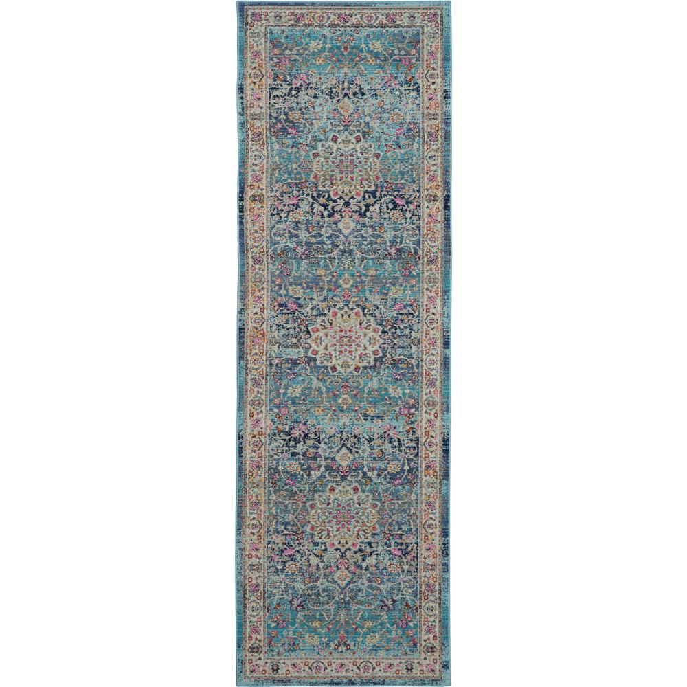 Vintage Runner Area Rug, 6' Runner. Picture 1