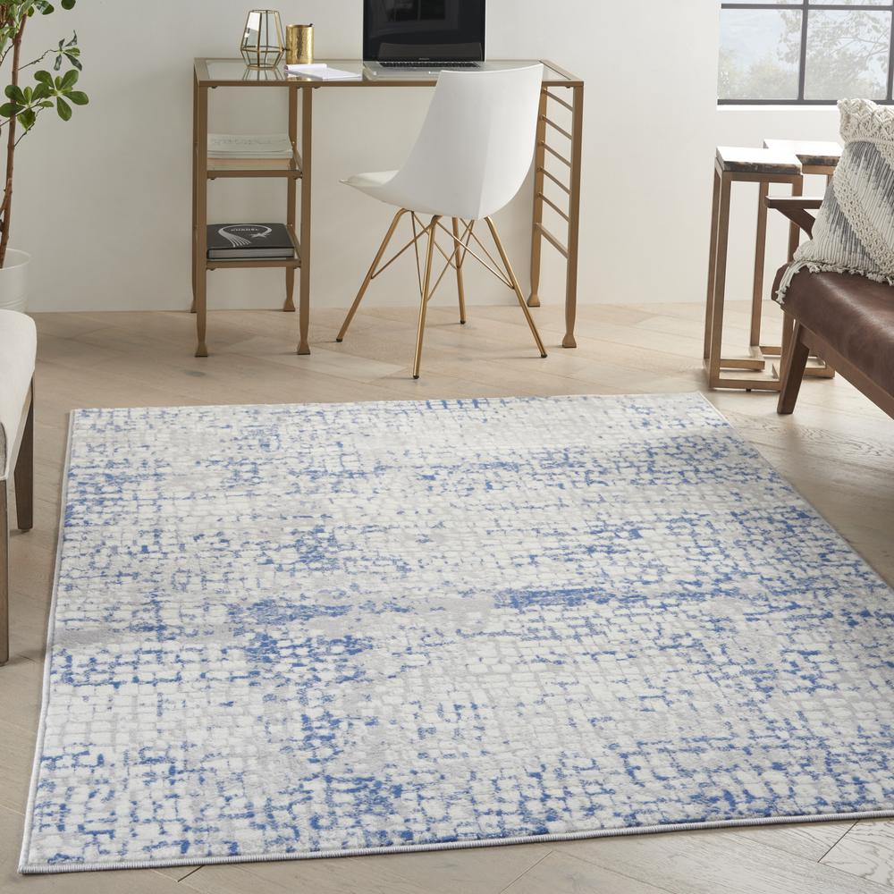 Modern Rectangle Area Rug, 4' x 6'. Picture 2