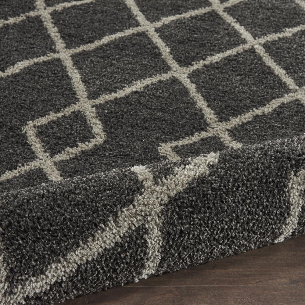 Nourison Home Geometric Shag Area Rug. Picture 8