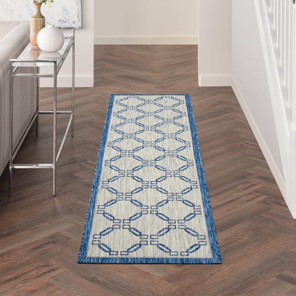 Nourison Garden Party Area Rug, 8' Runner (99446810748). Picture 2