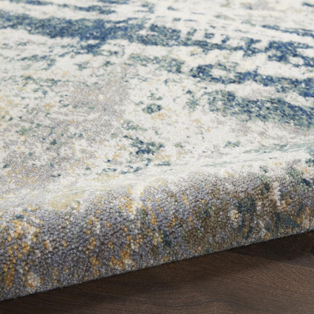 Artworks Area Rug, Ivory/Navy, 7'9" x 9'9". Picture 7