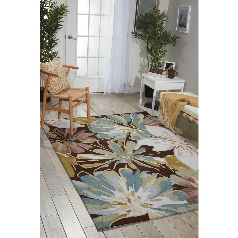 Contemporary Rectangle Area Rug, 5' x 8'. Picture 3