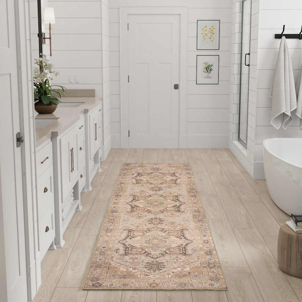 Nourison Home Vintage Washables Area Rug. Picture 4