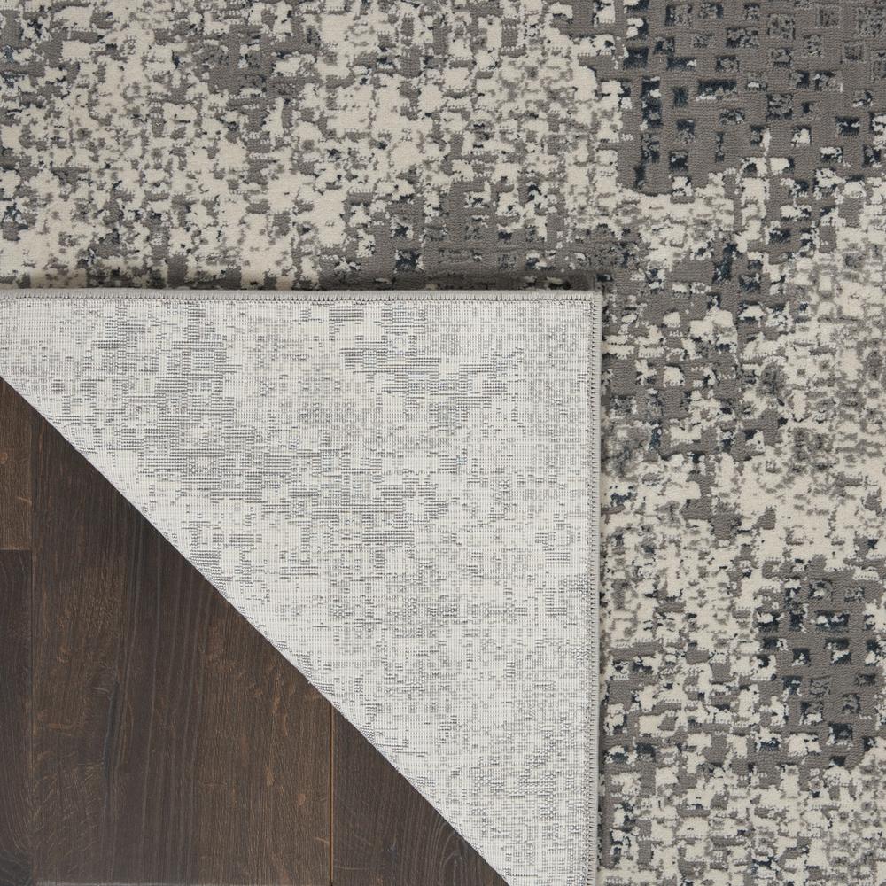 Michael Amini MA90 Uptown Area Rug, Ivory/Grey, 4' x 6', UPT02. Picture 3