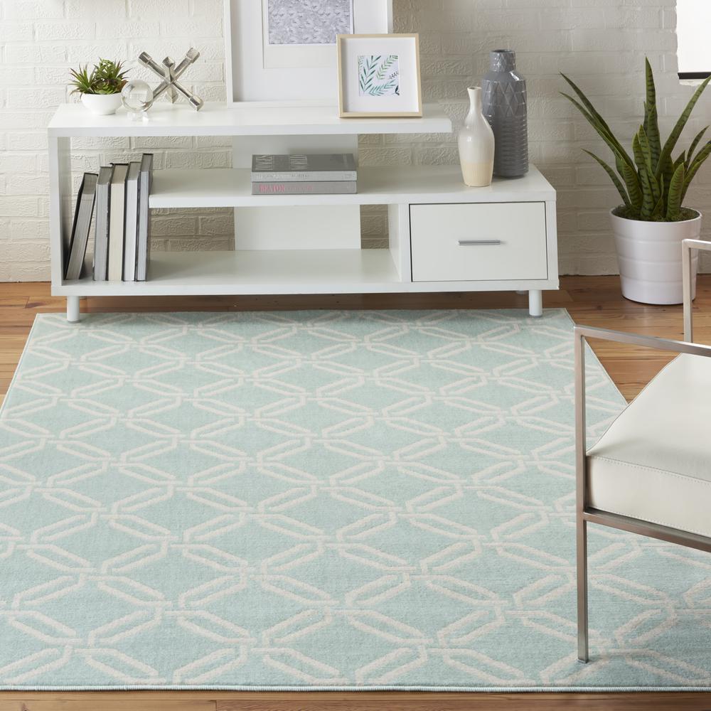 Coastal, Nautical & Beach Rectangle Area Rug, 6' x 9'. Picture 2