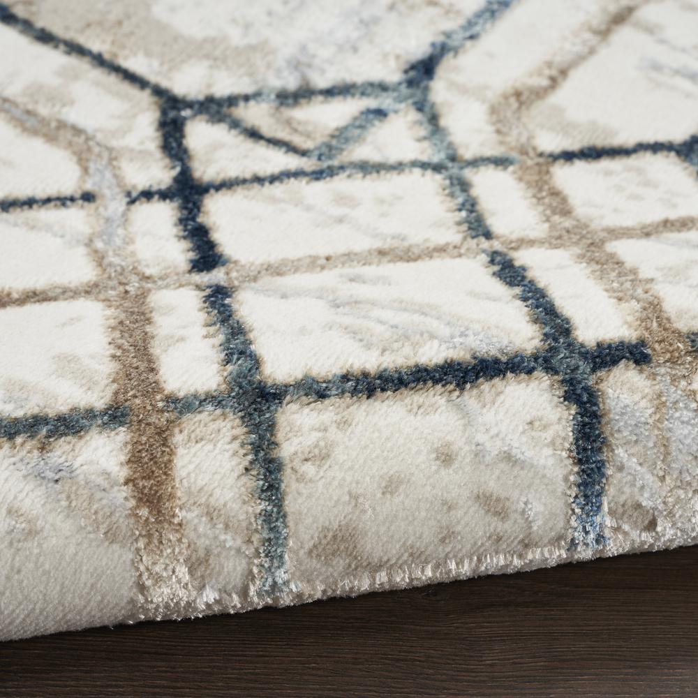 Mid-Century Modern Rectangle Area Rug, 5' x 7'. Picture 7