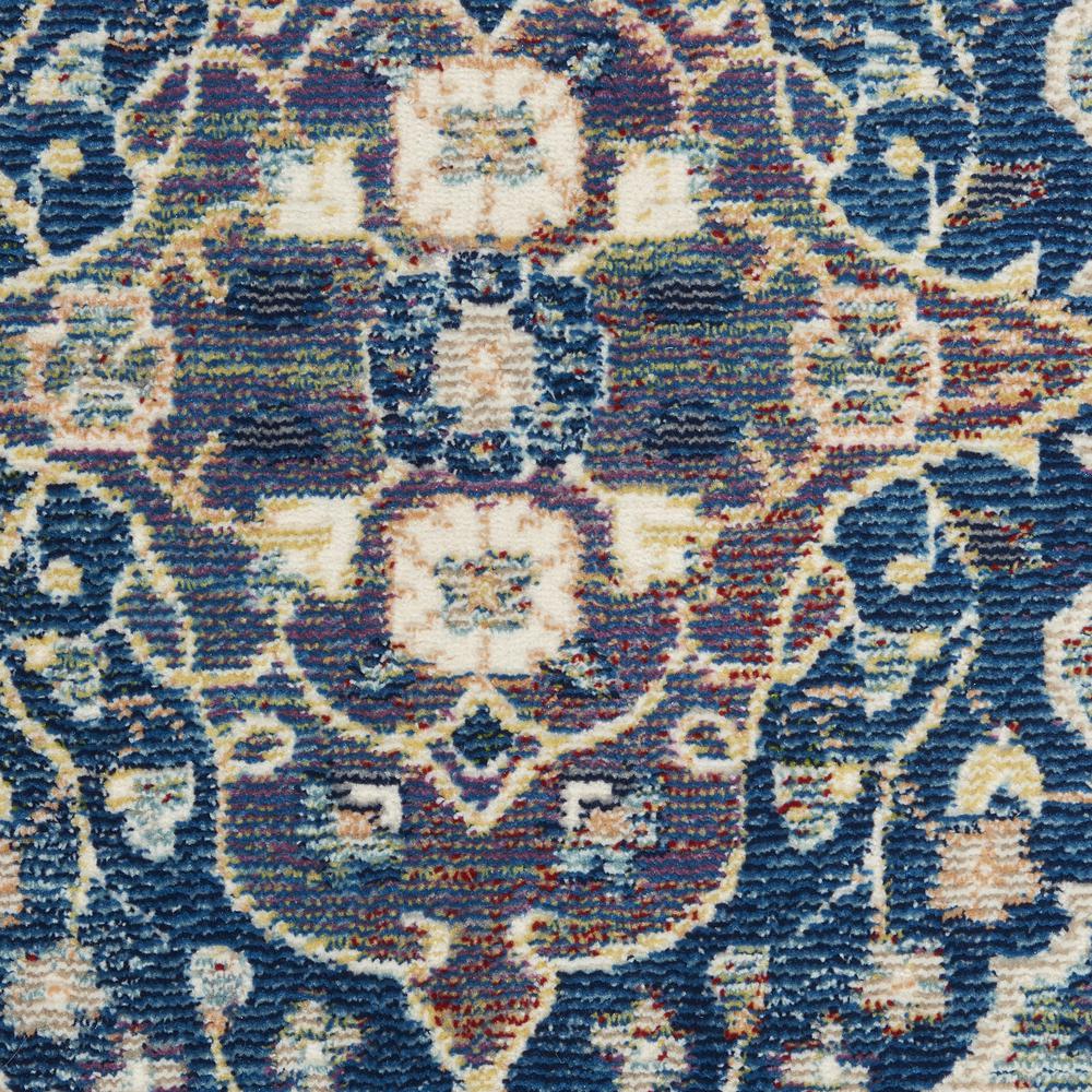 Bohemian Round Area Rug, 4' x Round. Picture 6