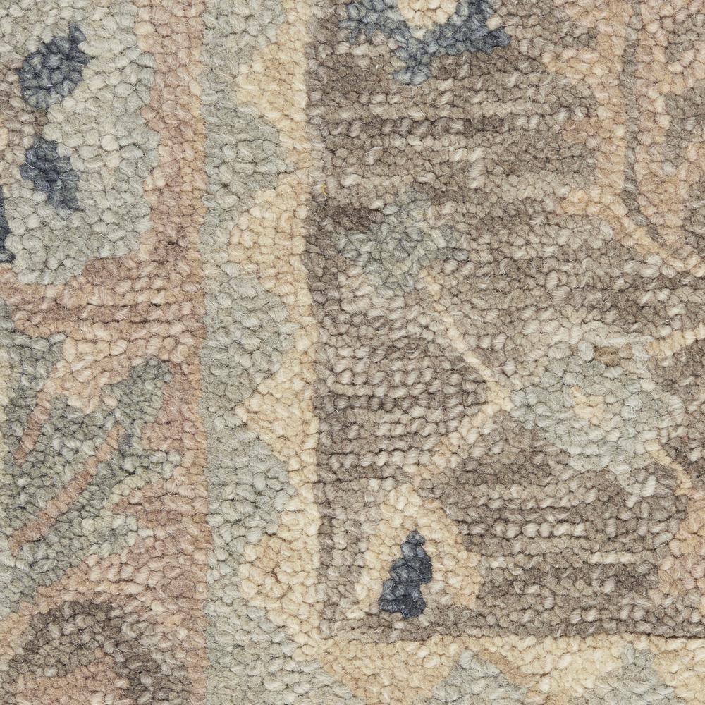 BAH03 Bahari Grey Area Rug- 5' x 7'. Picture 6