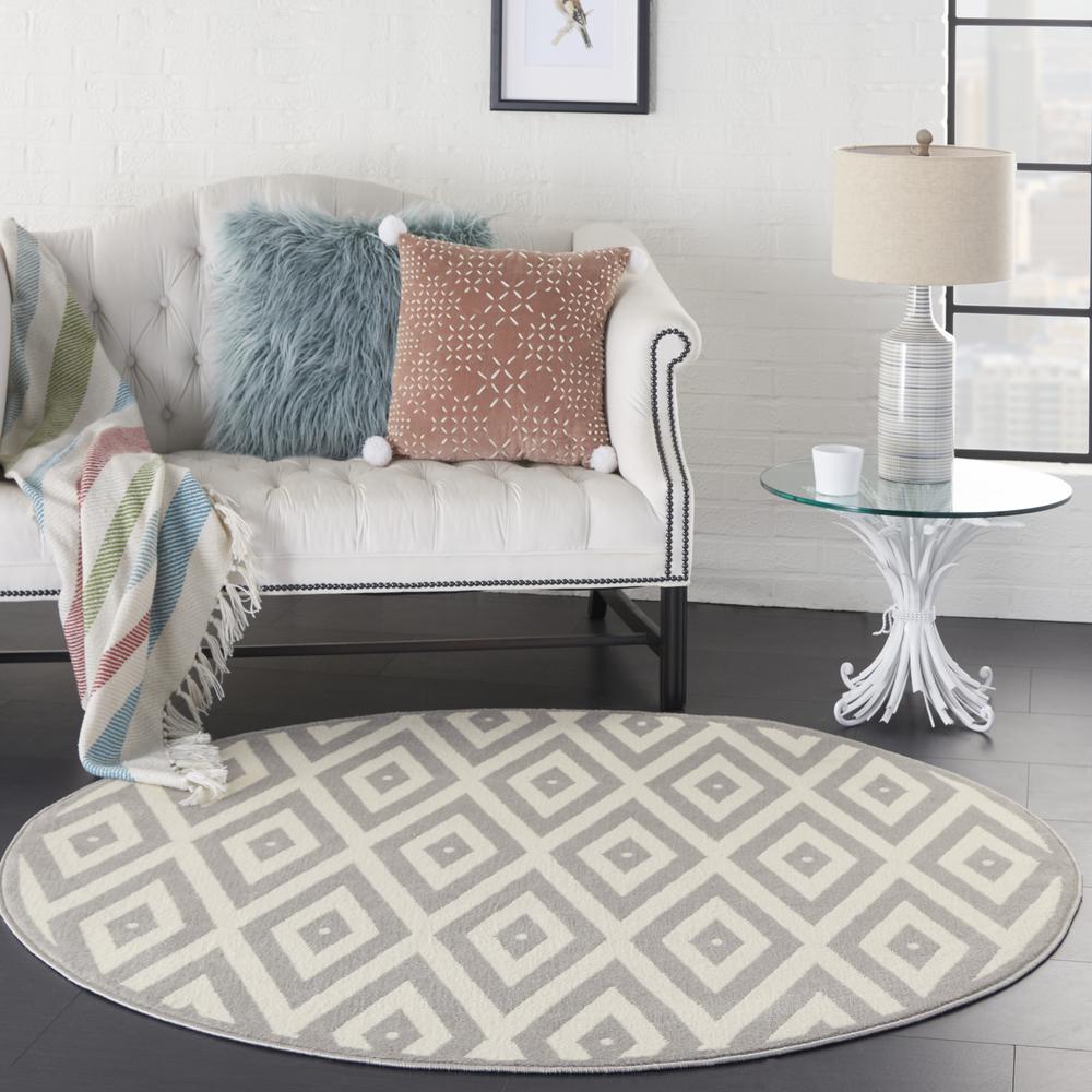 Nourison Home Grafix Area Rug. Picture 9