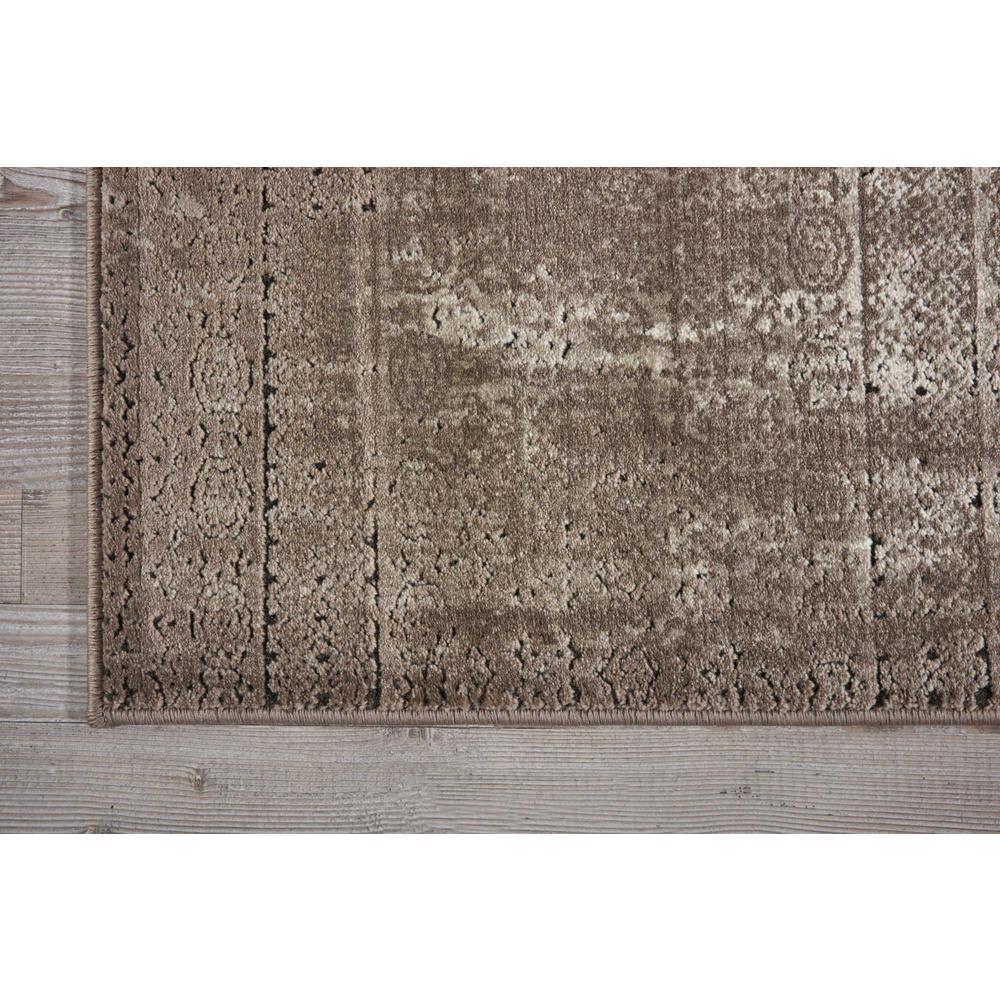 Karma Area Rug, Ash, 2'2" x 7'6". Picture 3