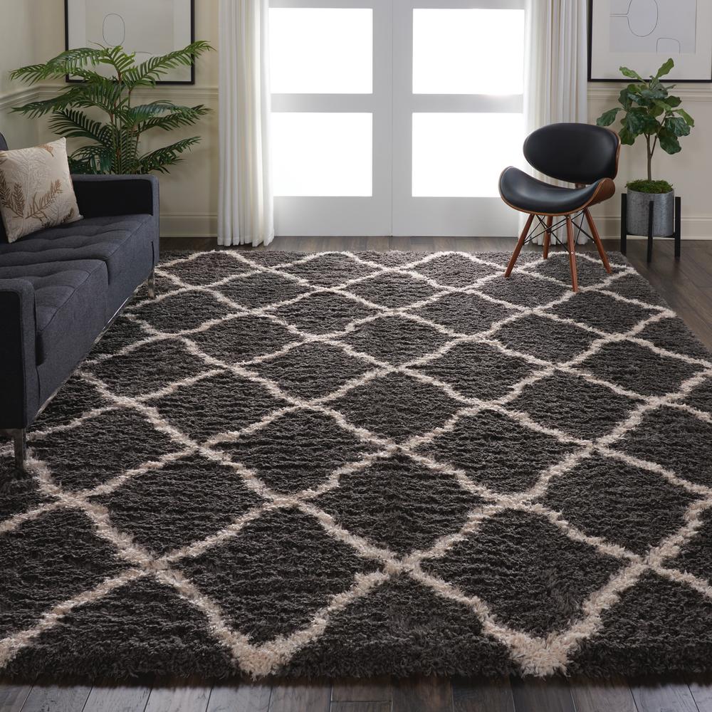 Shag Rectangle Area Rug, 9' x 12'. Picture 2