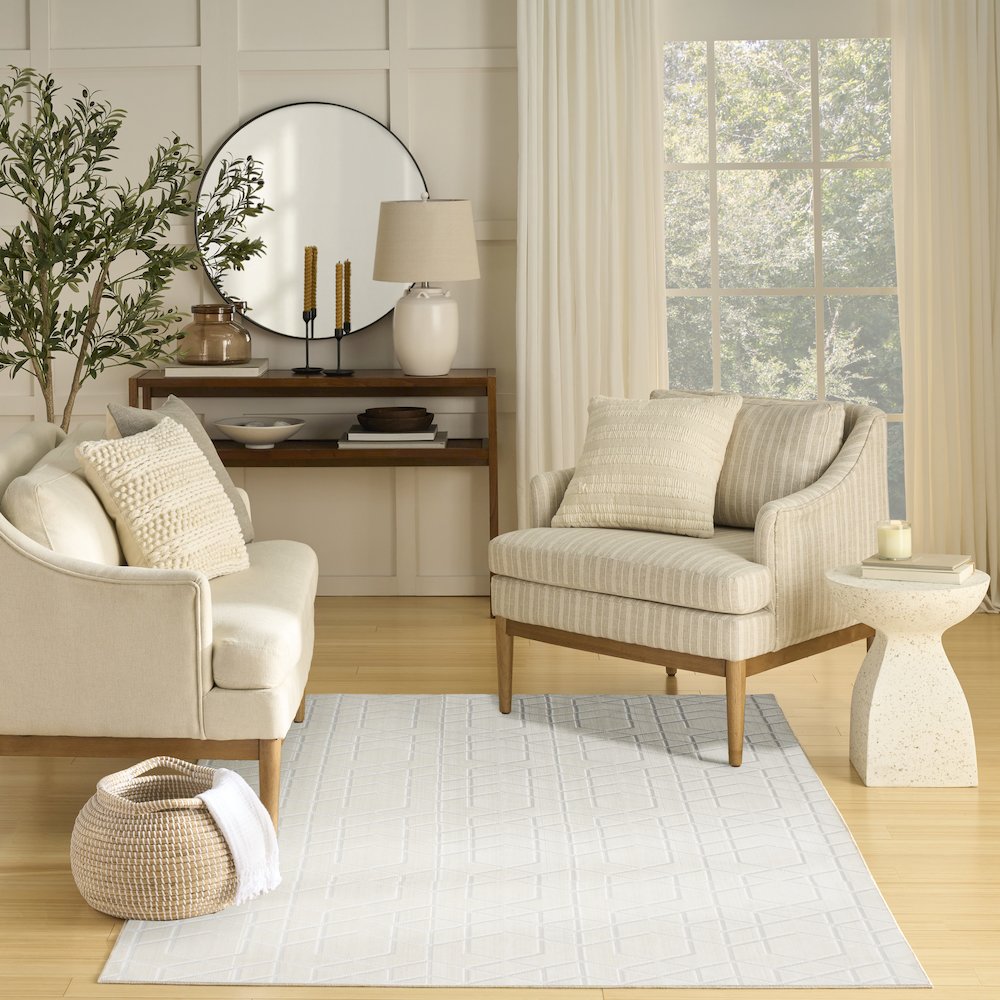 Nourison Home Washable Charm Area Rug. Picture 9