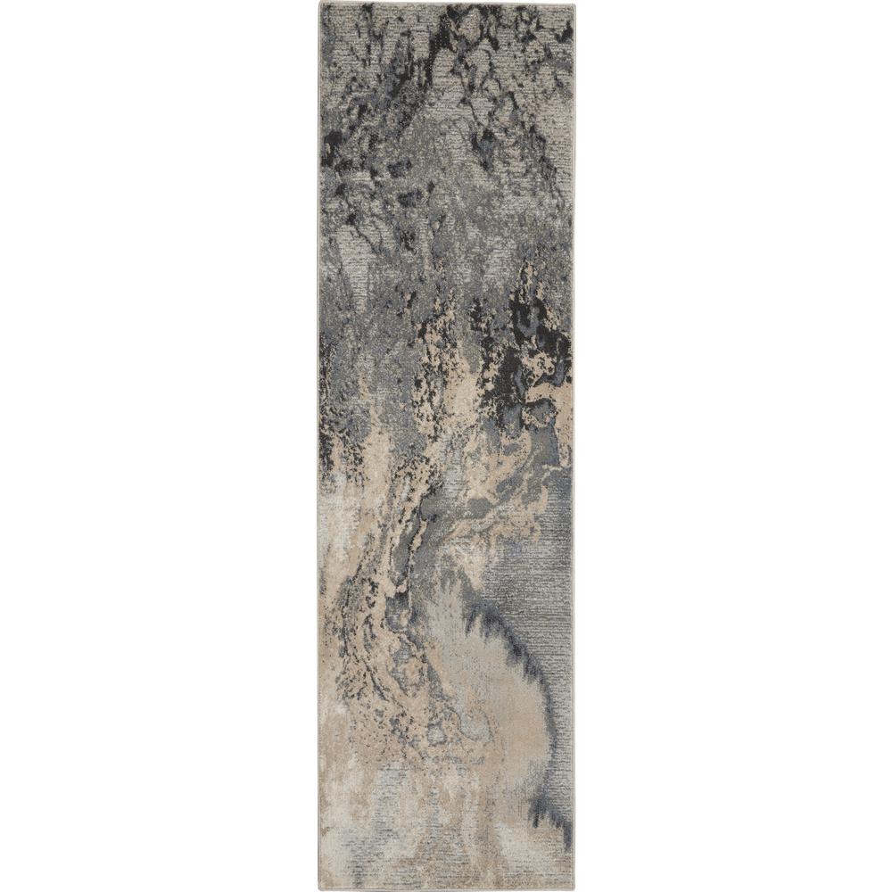 Modern Runner Area Rug, 8' Runner. Picture 1