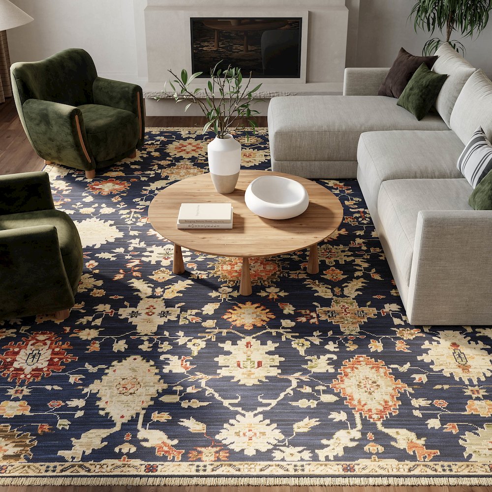 Nourison Home Antique Bloom Area Rug. Picture 9
