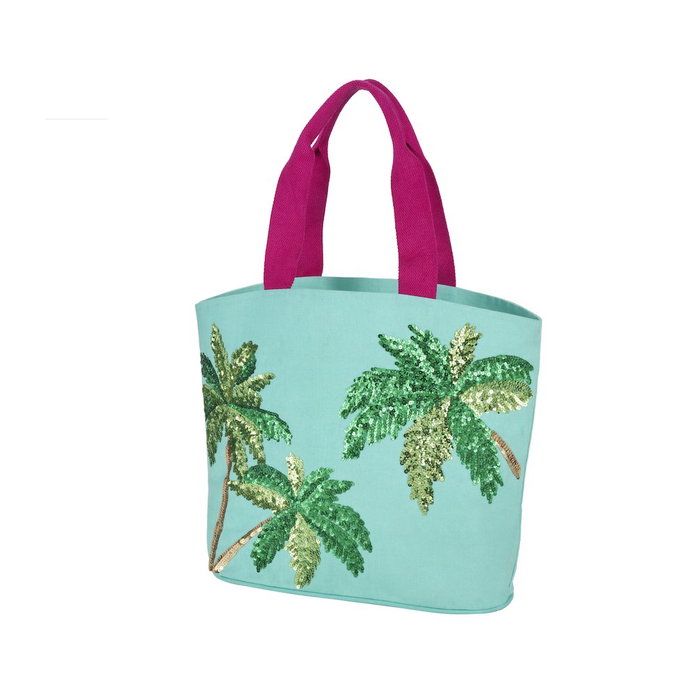 Handbags & Crossbody Sequin Love, Turquoise. Picture 3