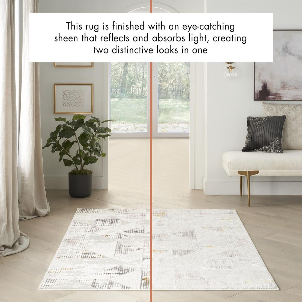Contemporary Runner Area Rug, 8' Runner. Picture 8