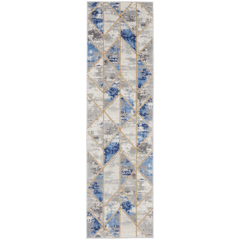Modern Runner Area Rug, 8' Runner. Picture 1