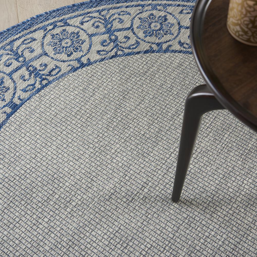 Nourison Garden Party Area Rug, 5' Round (99446811028). Picture 8